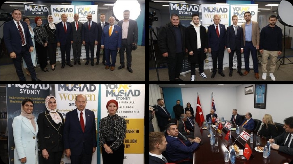 Cumhurbaşkanı Tatar Sidney’de Türk iş adamlarıyla buluştu – BRTK